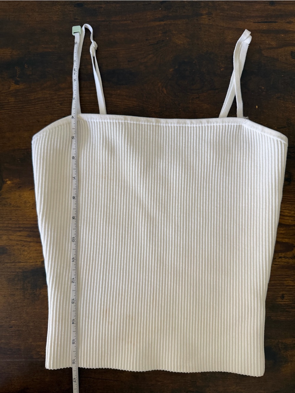 Babaton Sculpt Knit Ribbed Square Neck Tank Top Small - Picture 4 of 6